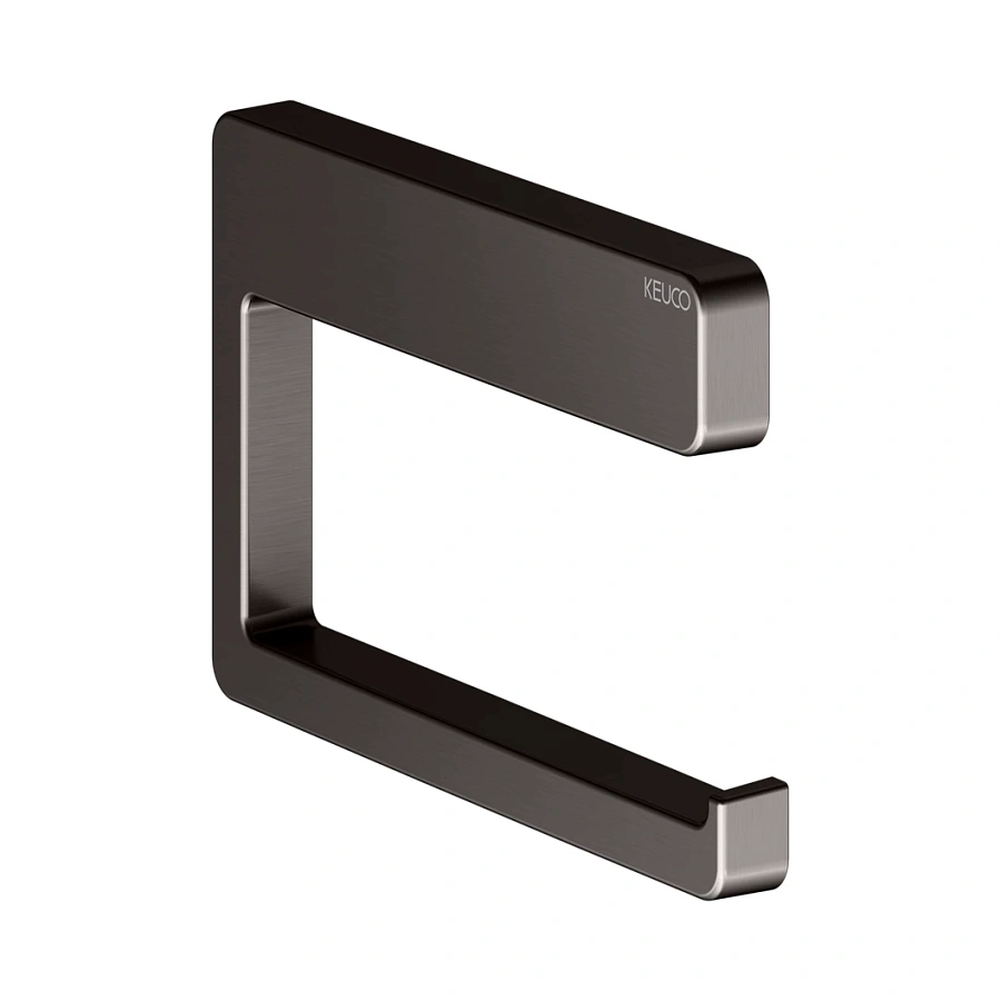 Держатель туалетной бумаги Keuco Moll 12762350000 титан черный шлифованный