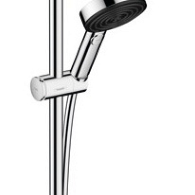 Душевая стойка Hansgrohe Pulsify Relaxation 105, 3jet, штанга 65 см, хром, 24160000