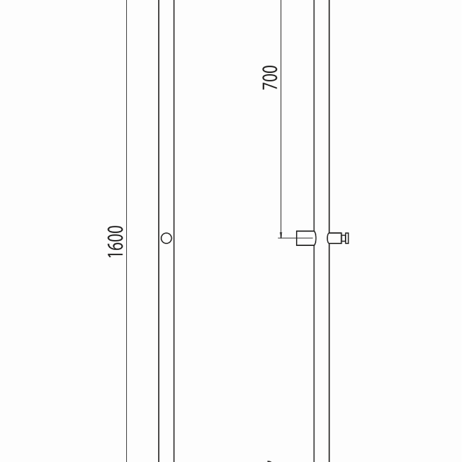 Стойка электро UNO круг1600, арт.4670078528384