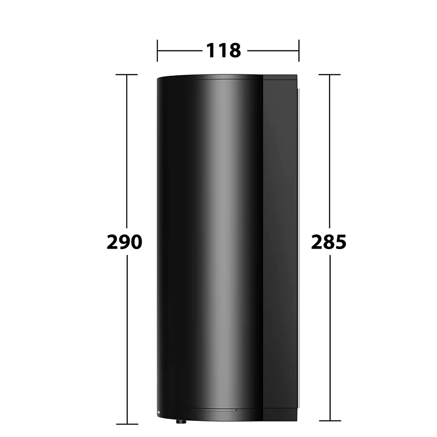 Сенсорный дозатор для пенного мыла Keuco Plan 14986370137 черный матовый / черный