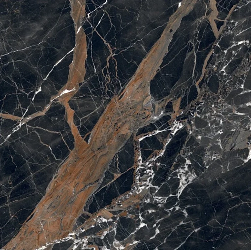 Плитка Bijoux Ombre Caravage Glo 6mm 120x120 R