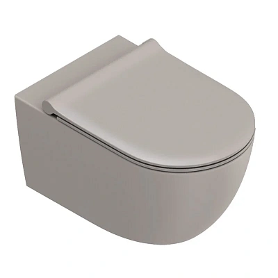 Унитаз подвесной торнадо Catalano Sfera 55x35, tortora матовый, арт.511550032