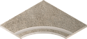 Бортик Italon EVERSTONE DESERT BOR.60X60 SVASATO ANG.ROUND 30 / ДЕЗЕРТ БОРT.60X60 С ВЫЕМ.УГЛ.ЗАКР.30
