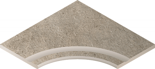 Бортик Italon EVERSTONE DESERT BOR.60X60 SVASATO ANG.ROUND 30 / ДЕЗЕРТ БОРT.60X60 С ВЫЕМ.УГЛ.ЗАКР.30