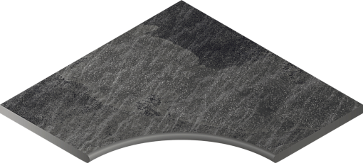 Бортик Italon MATERIA TITANIO BOR.60X60 ANG.ROUND 30 / ТИТАНИО 60X60 УГЛ.ЗАКР.30