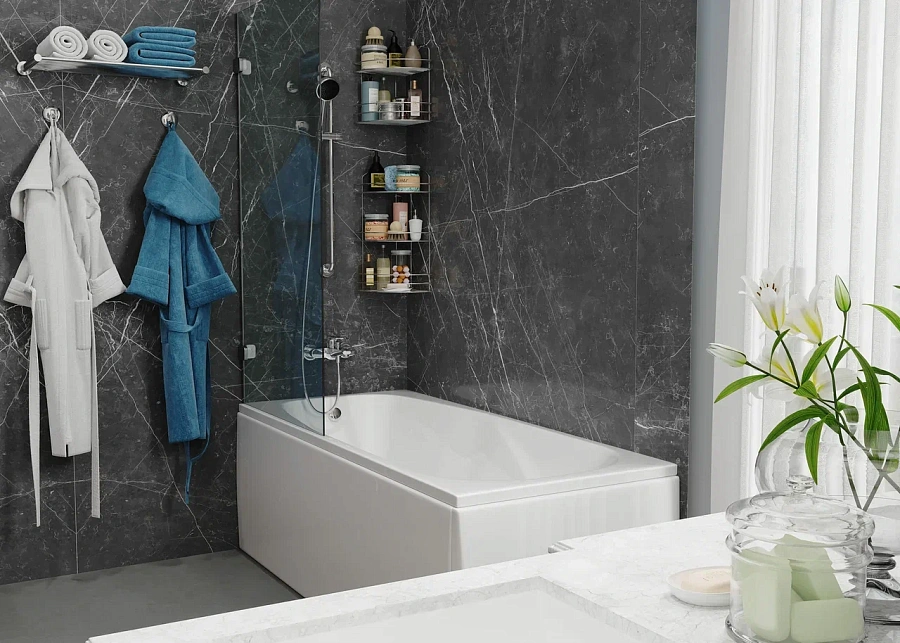 Ванна акриловая VAGNERPLAST ARONIA 170x75