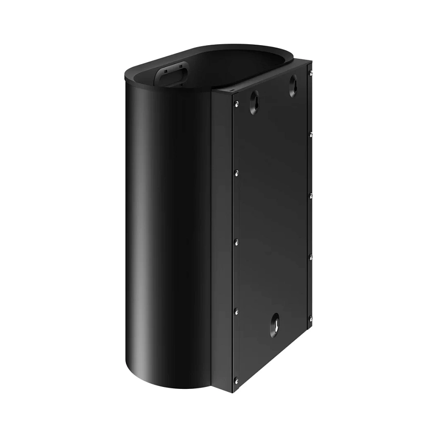 Контейнер для мусора Keuco Plan 14988370000 черный матовый / черный