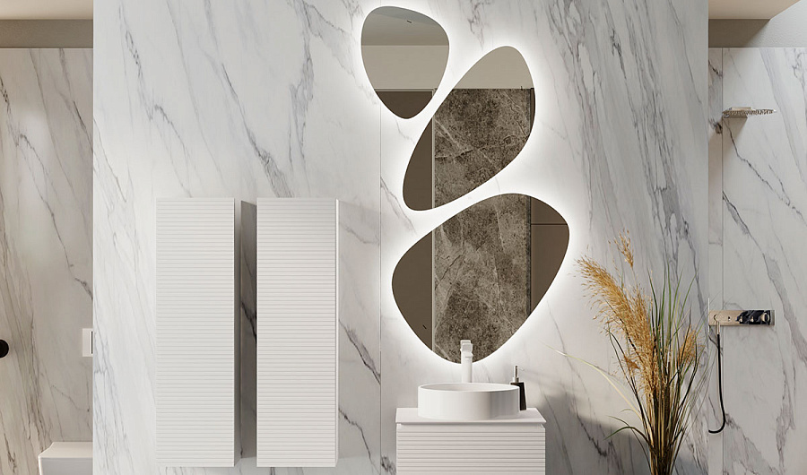 Комплект комбинаторных зеркал Jorno Stone 3 шт (капля)