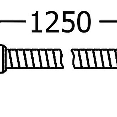 Душевой шланг Hansgrohe Metaflex 28262000