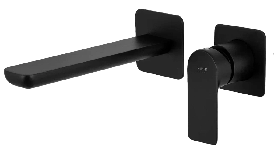 Смеситель для раковины Remer Infinity I15PLNO, чёрный матовый