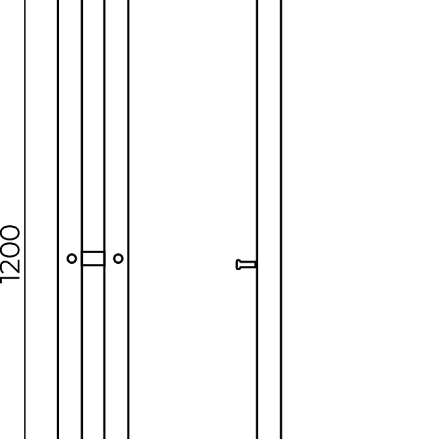 Стойка электро DUO круг1200 TERMINUS, арт.4670078561817