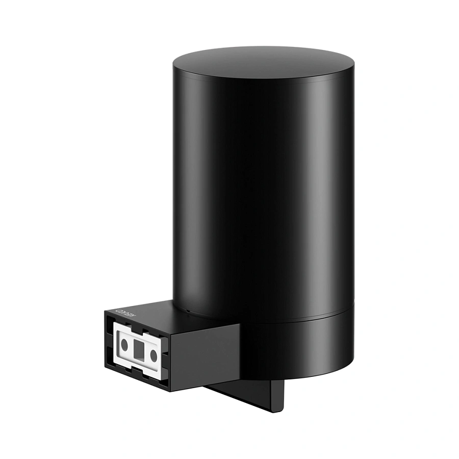 Дозатор для жидкого мыла Keuco Plan управление снизу 14951370000 черный матовый