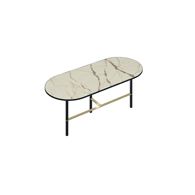 Журнальный столик со столешницей из керамогранита Italon Home LOUNGE 90