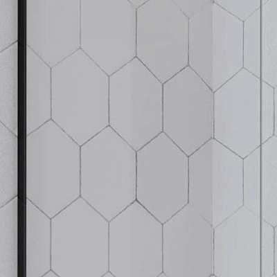 Шторка на ванну Radaway Idea Black PNJ 60 (прозрачное)