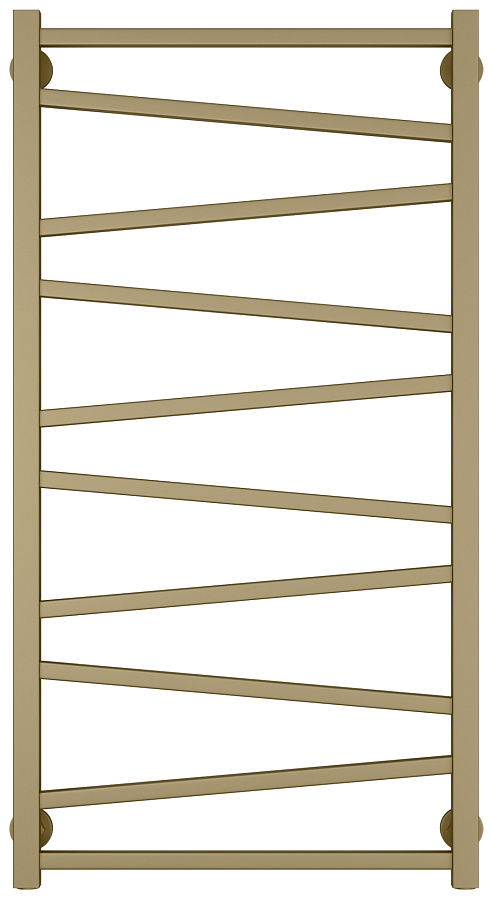 Водяной полотенцесушитель Сунержа Сирокко 1000х500, Золотой шёлк, арт.32-0253-1050