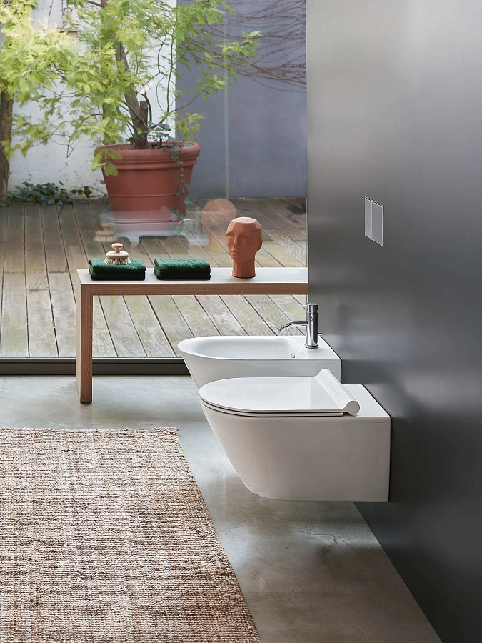 Унитаз подвесной Catalano Zero 55х35, белый глянцевый, торнадо, арт.111550001