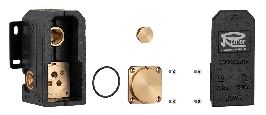 Скрытая часть на 1 или 2 выхода Remer RRBOX