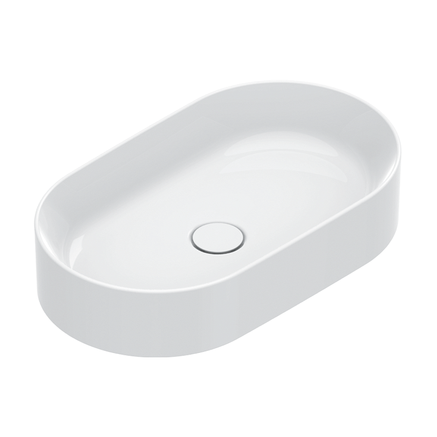 Раковина Catalano Zero 60х35, арт.0122600001, белый глянцевый