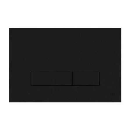 Панель  смыва 148303 черная soft-touch OliPure