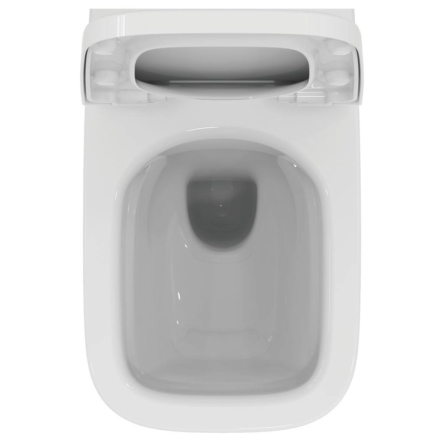 Унитаз подвесной Ideal Standard I.Life B с технологией RimLS+ с сиденьем T461401+T468301