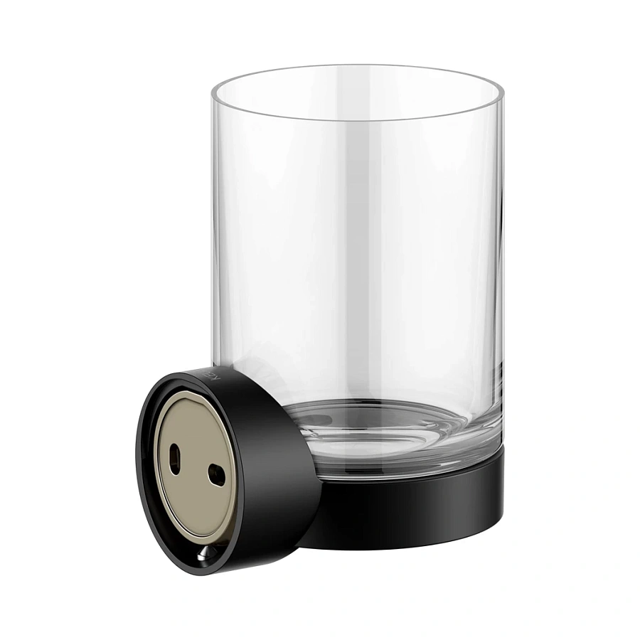 Держатель стакана Keuco Reva 12850019000 черный матовый