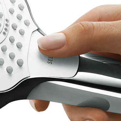 Ручной душ Hansgrohe 26812400 Croma Select E Vario, белый/хром