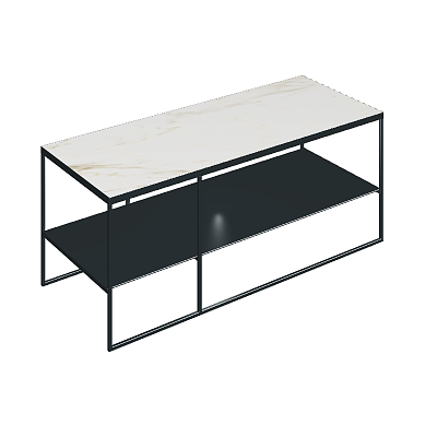 Журнальный столик со столешницей из керамогранита Italon Home SQUARE 100