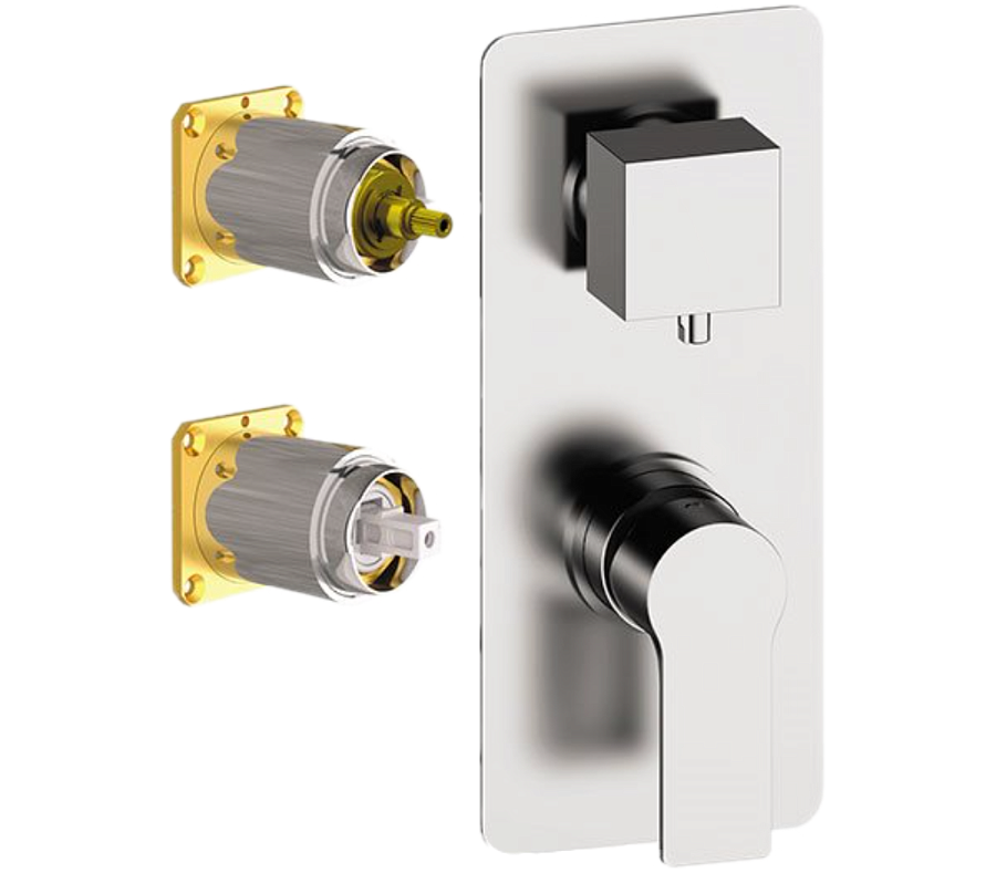 Смеситель для душа Remer Energy EY92KB, хром