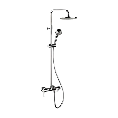 Душевая система с изливом Remer Winner W34AEC20, хром