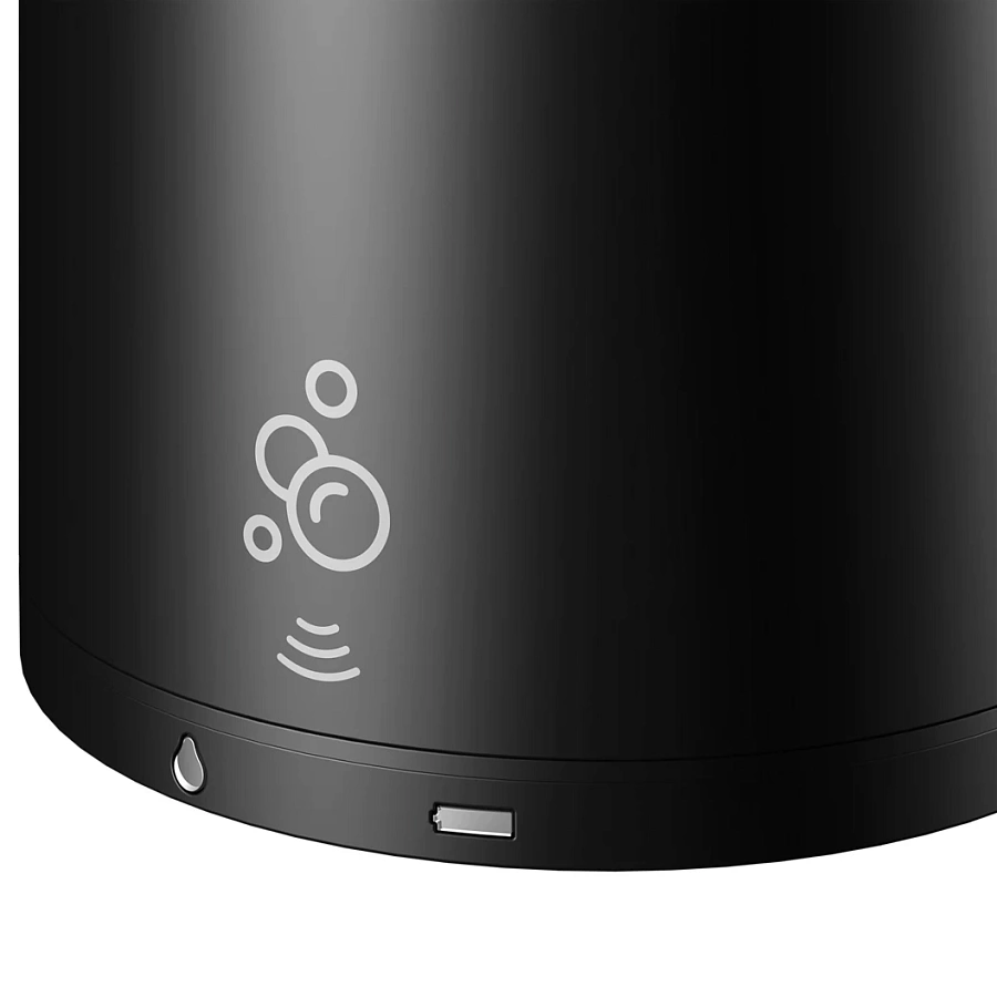 Сенсорный дозатор для жидкого мыла Keuco Plan 14986370037 черный матовый / черный