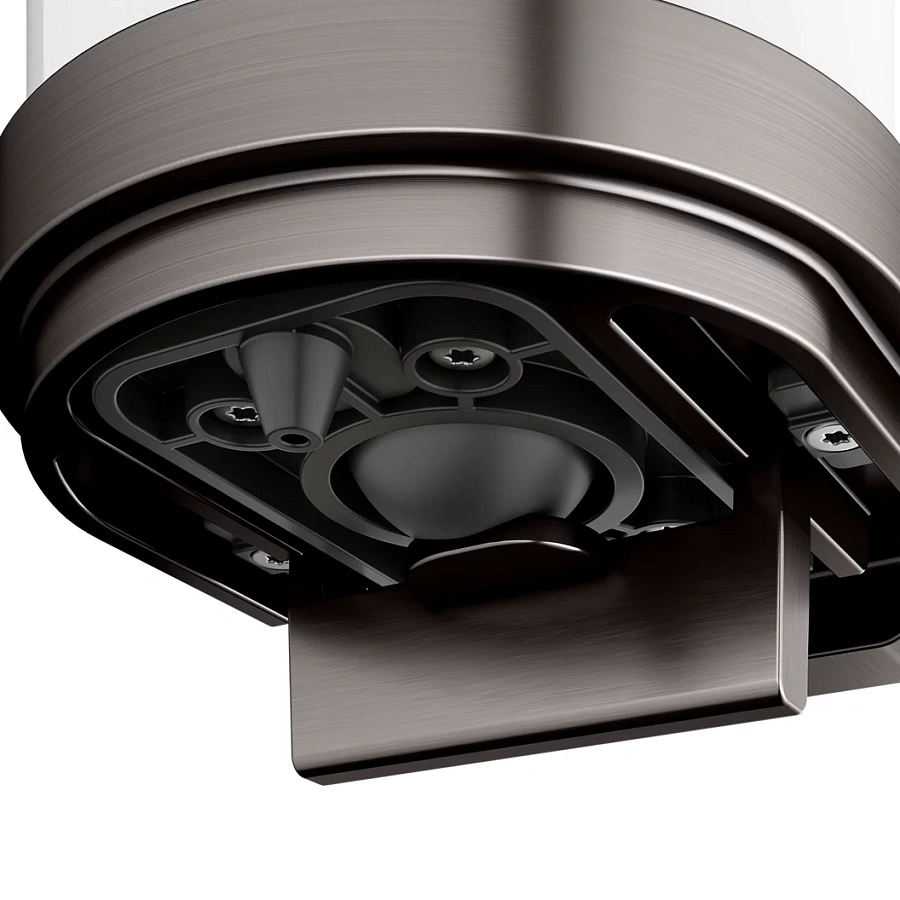 Дозатор для мыла со съёмным стаканом для жидкого мыла Keuco Moll 12752359000 титан черный шлифованный