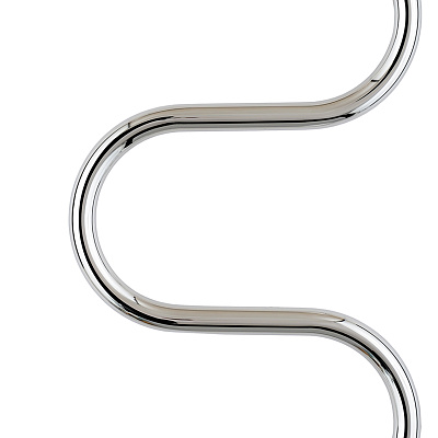 Водяной полотенцесушитель Стилье М-образный 600х400 резьба-сгон 1", Без покрытия, арт.00004-6040