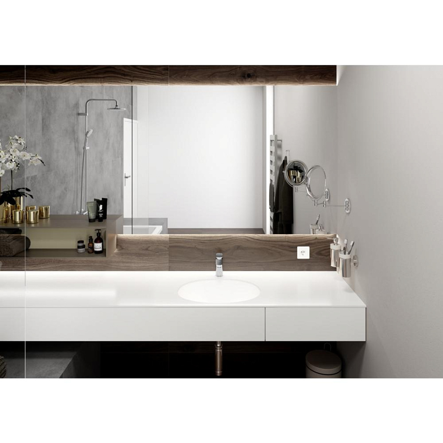 Cмеситель для умывальника Hansgrohe Vernis Blend 100 без донного клапана 71580000 хром