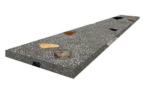 Ступень Coliseum PALLADIO BLACK SCAL.120 ANG.SX / ПАЛЛАДИО БЛЭК 120 угловая левая