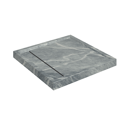 Душевой поддон из керамогранита ITALON HOME Diamond 80, арт.620820000001