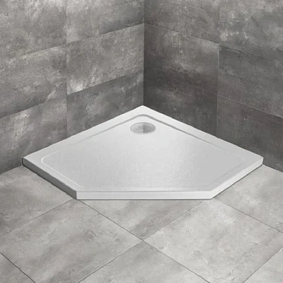 Поддон для душа Radaway Doros SDRPT9090-01-04S PT, 90 x 90 см, пятиугольный
