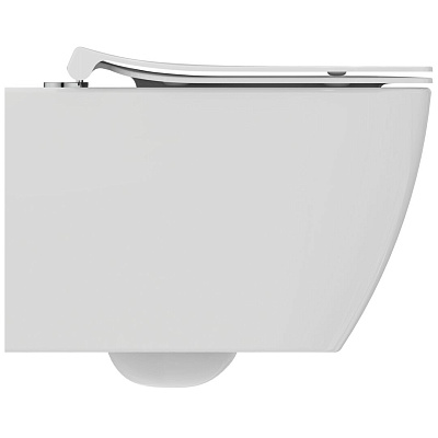 T459201+T532801 Унитаз подвесной Ideal Standard I.Life S  48 см (короткая проекция) с технологией RimLS+ с тонким сиденьем
