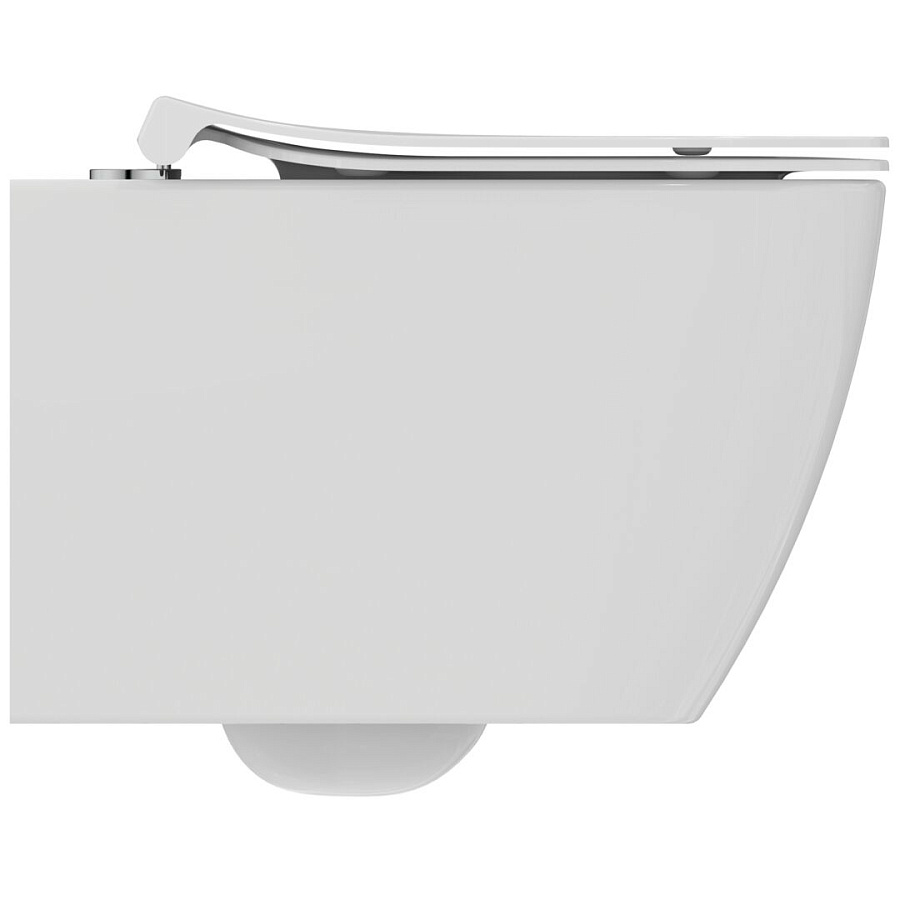 T459201+T532801 Унитаз подвесной Ideal Standard I.Life S  48 см (короткая проекция) с технологией RimLS+ с тонким сиденьем