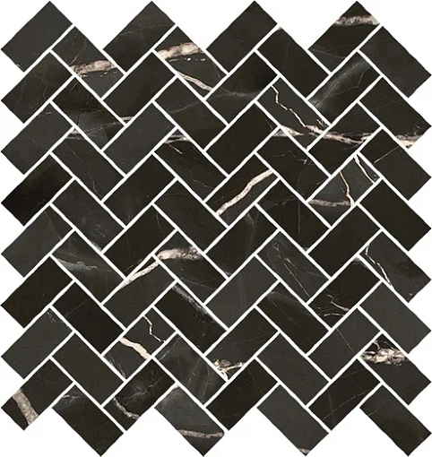Мозаика Stellaris ABSOLUT BLACK MOSAICO CROSS 31.5*29.7