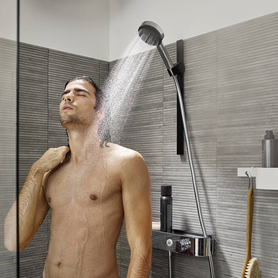 Ручной душ Hansgrohe Pulsify Select 105, 3jet, Relax, хром, 24110000