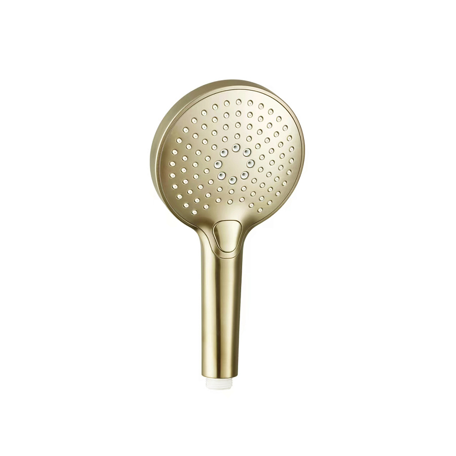 AQM8510BG  Ручной душ, Ø120 мм, 3 режима, золото шлифованное