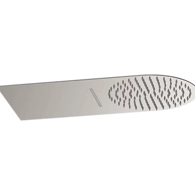 Верхний душ настенный 50x20 см Remer 350UFMCAX, хром