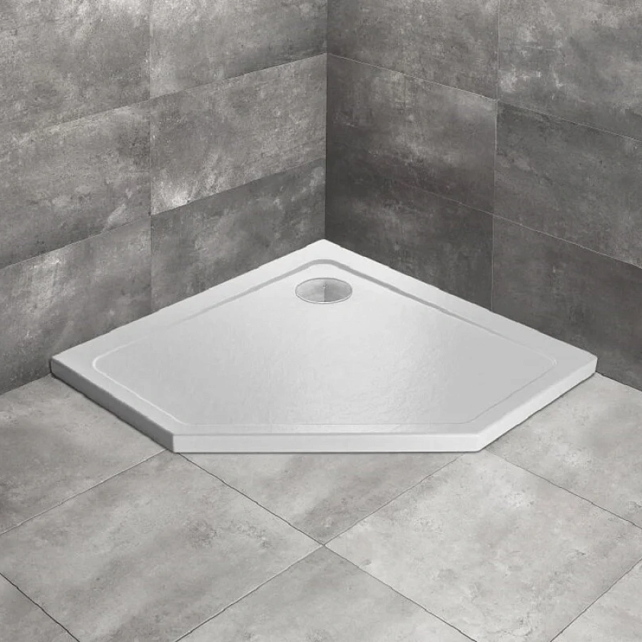 Поддон для душа Radaway Doros SDRPT9090-01-04S PT, 90 x 90 см, пятиугольный