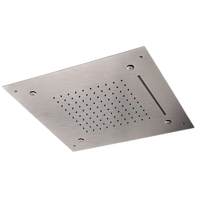 Верхний душ потолочный 50 см Remer INOX SS357SFS50NC