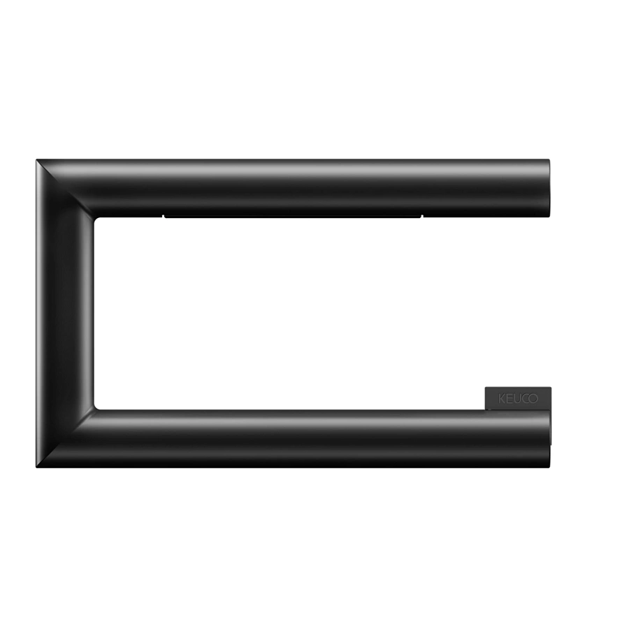 Держатель туалетной бумаги Keuco Reva 12862370000 черный матовый