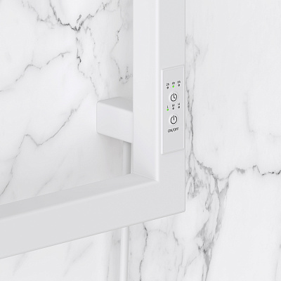 Электрический полотенцесушитель Сунержа Этюд ES 1050х500 правый, Матовый белый, арт.30-0847-1050