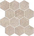 Мозаика DUSK MOS. HEXA HAZE 30x34