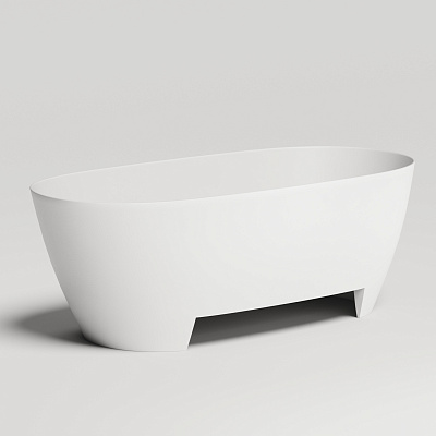 Ванна отдельностоящая LoveForm LOFO Solid Surface белый матовый