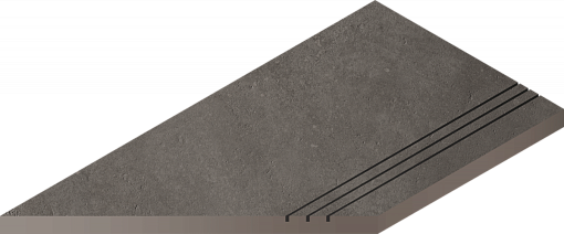 Бортик Italon MILLENIUM BLACK BOR.30X120 GRIP SX / МИЛ.БЛЭК 30X120 ГРИП ЛЕВ