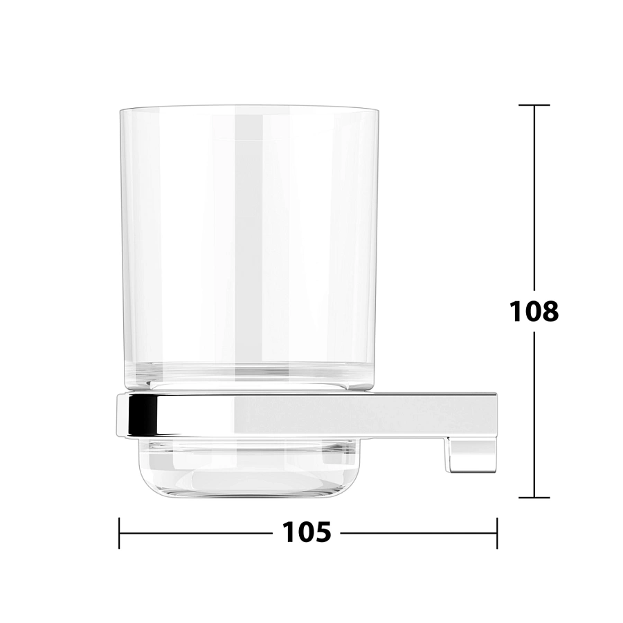 Держатель стакана Keuco Moll 12750019000 хром
